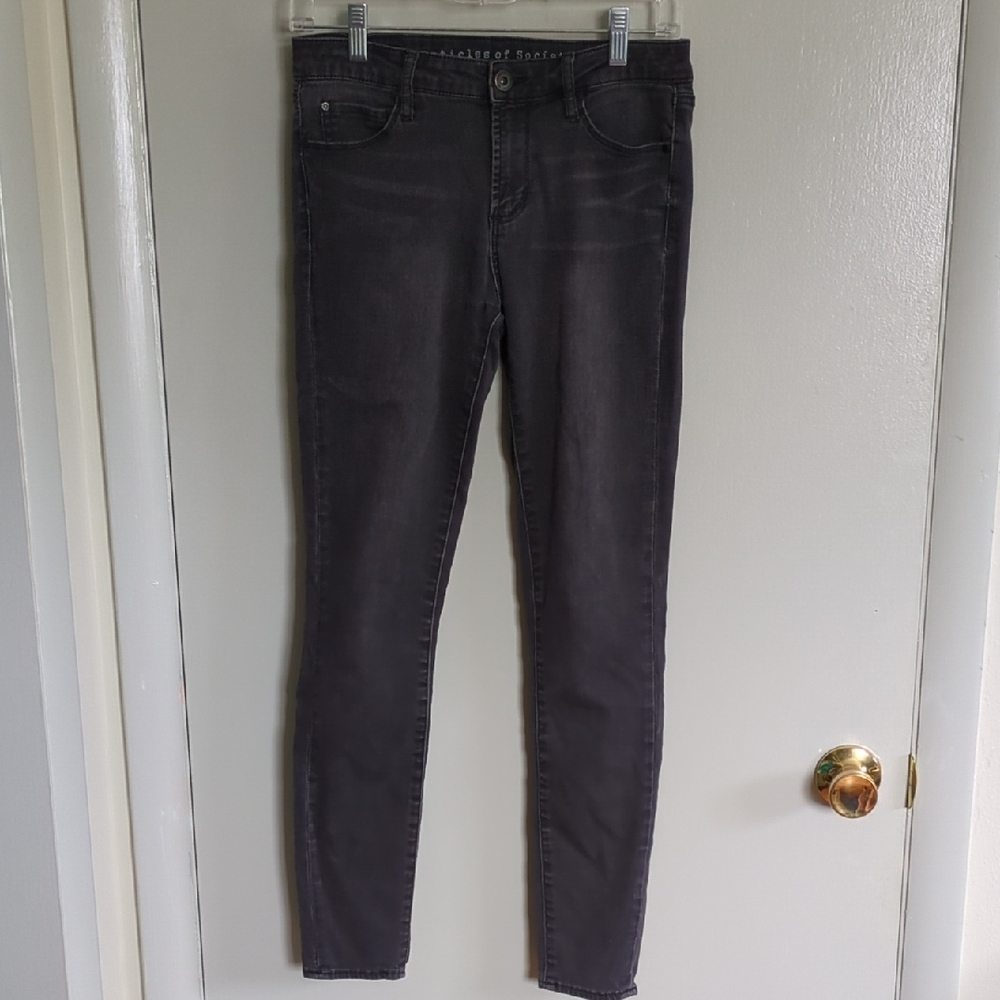 Articles Of Society Gray Skinny Jeans Modern Fit